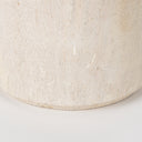 Knox Short White-Wash Wood Decorative Object - Default Title