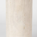 Knox Tall White-Wash Wood Decorative Object - Default Title