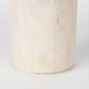 Knox Tall White-Wash Wood Decorative Object - Default Title