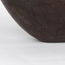 Athena Set of 2 Extra Large Black-Brown Reclaimed Wood Trays - Default Title