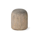 Knox Short Gray-Wash Wood Decorative Object - Default Title