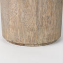 Knox Short Gray-Wash Wood Decorative Object - Default Title