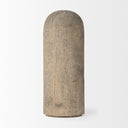Knox Large Gray-Wash Wood Decorative Object - Default Title