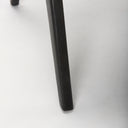 Donna Black Wood Cane-Back w Beige Upholstered Seat Dining Chair - Default Title