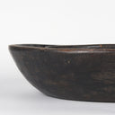 Nikita Set of 2 Large Black-Brown Reclaimed Wood Bowls - Default Title