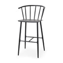 Colin Black Metal Bar Stool - Default Title