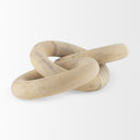 Alize Solid Wood Circular Chain Link Decorative Object - Default Title