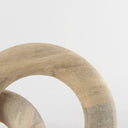 Alize Solid Wood Circular Chain Link Decorative Object - Default Title