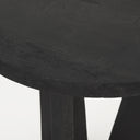 Mattius Black Wood Accent Table - Default Title