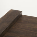 Athelia Dark Brown Wood Accent Table - Default Title