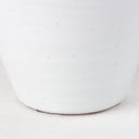 Basin Medium Off-White Glazed Vase - Default Title