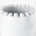 Basin Large Off-White Glazed Vase - Default Title