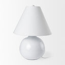 Mehdi White Ceramic Table Lamp - Default Title