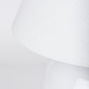 Mehdi White Ceramic Table Lamp - Default Title