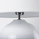Mehdi White Ceramic Table Lamp - Default Title