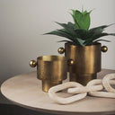 Juno 85H Large Gold Iron Vase - Default Title