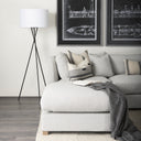 Valence Light Gray Throw Pillow Sectional Piece - Default Title