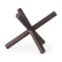 Astericks I Large 10L x 10W Brown Metal Decor Object - Default Title