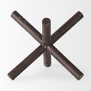 Astericks I Large 10L x 10W Brown Metal Decor Object - Default Title