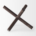 Astericks I Large 10L x 10W Brown Metal Decor Object - Default Title