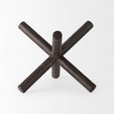 Astericks II Medium 8L x 7W Brown Metal Decor Object - Default Title