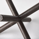 Astericks II Medium 8L x 7W Brown Metal Decor Object - Default Title