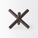 Astericks III Small 6L x 6W Brown Metal Decor Object - Default Title