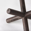 Astericks III Small 6L x 6W Brown Metal Decor Object - Default Title