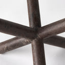 Astericks III Small 6L x 6W Brown Metal Decor Object - Default Title