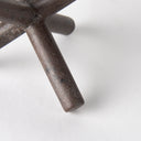 Astericks III Small 6L x 6W Brown Metal Decor Object - Default Title