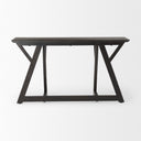 Jennings 540L x 160W x 295H Dark Brown Wood Console Table - Default Title