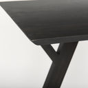 Jennings 540L x 160W x 295H Dark Brown Wood Console Table - Default Title