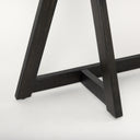Jennings 540L x 160W x 295H Dark Brown Wood Console Table - Default Title