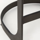 Tyson 17L x 18W x 28H BrownGray Suede W Metal Frame Counter Stool - Default Title