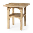 Candace Light Wood Bridge Accent Table - Default Title