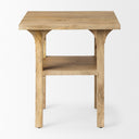Candace Light Wood Bridge Accent Table - Default Title