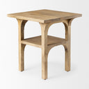 Candace Light Wood Bridge Accent Table - Default Title