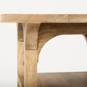 Candace Light Wood Bridge Accent Table - Default Title