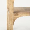 Candace Light Wood Bridge Accent Table - Default Title