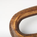 Tayla Large Medium Brown Wood Chain Link - Default Title