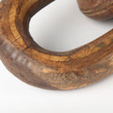 Tayla Large Medium Brown Wood Chain Link - Default Title