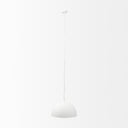 Juniper 24 Round White Dome Pendant Light - Default Title