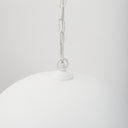 Juniper 24 Round White Dome Pendant Light - Default Title