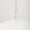 Juniper 36 Round White Dome Pendant Light - Default Title