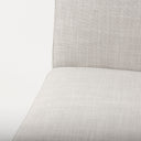 Stamford Beige Upholstered Seat w Wood Back Black Metal Frame Dining Chair - Default Title