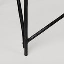Lorlei Marble Top w Gray Iron Base Console Table - Default Title