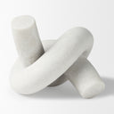 Otto Granite Resin Small Knot Sculpture Decorative Object - Default Title