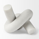 Otto Granite Resin Large Knot Sculpture Decorative Object - Default Title