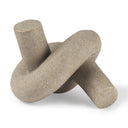 Otto Sandstone Resin Small Knot Sculpture Decorative Object - Default Title