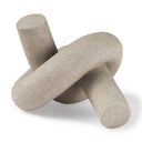 Otto Sandstone Resin Large Knot Sculpture Decorative Object - Default Title